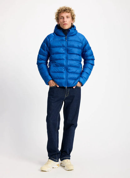 Arial hooded down jacket for men Pyrenex blue