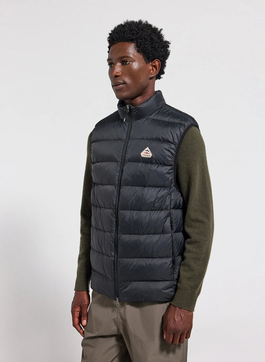 Men's sleeveless down jacket Pyrenex Arial black
