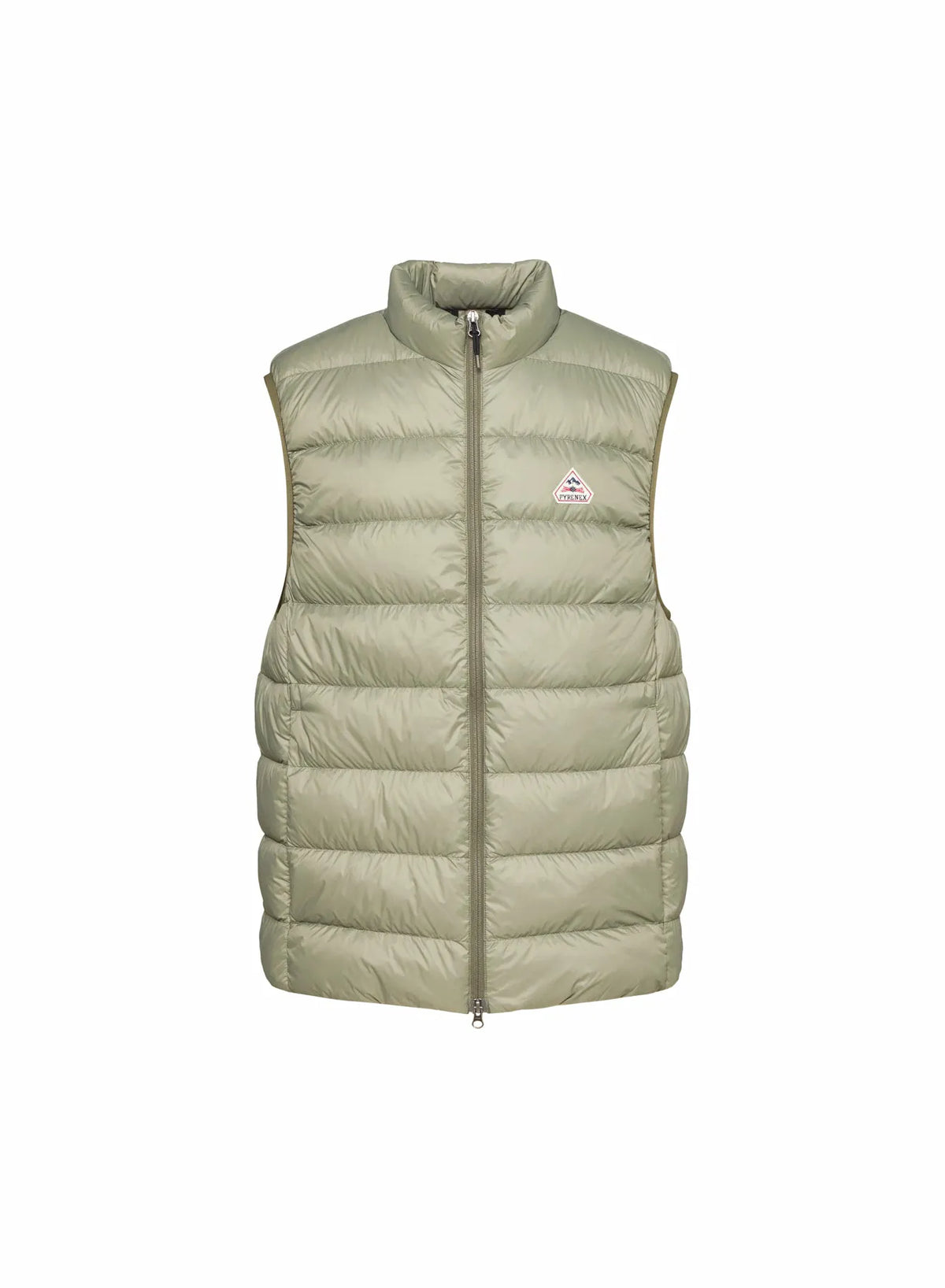 Men's sleeveless down jacket Pyrenex Arial light khaki