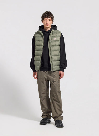Men's sleeveless down jacket Pyrenex Arial light khaki