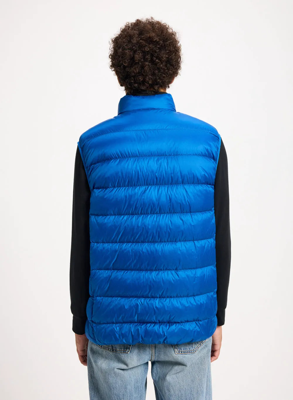Men's sleeveless down jacket Pyrenex Arial blue