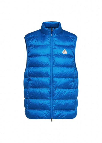Men's sleeveless down jacket Pyrenex Arial blue