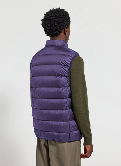 Men's Pyrenex Arial sleeveless down jacket purple