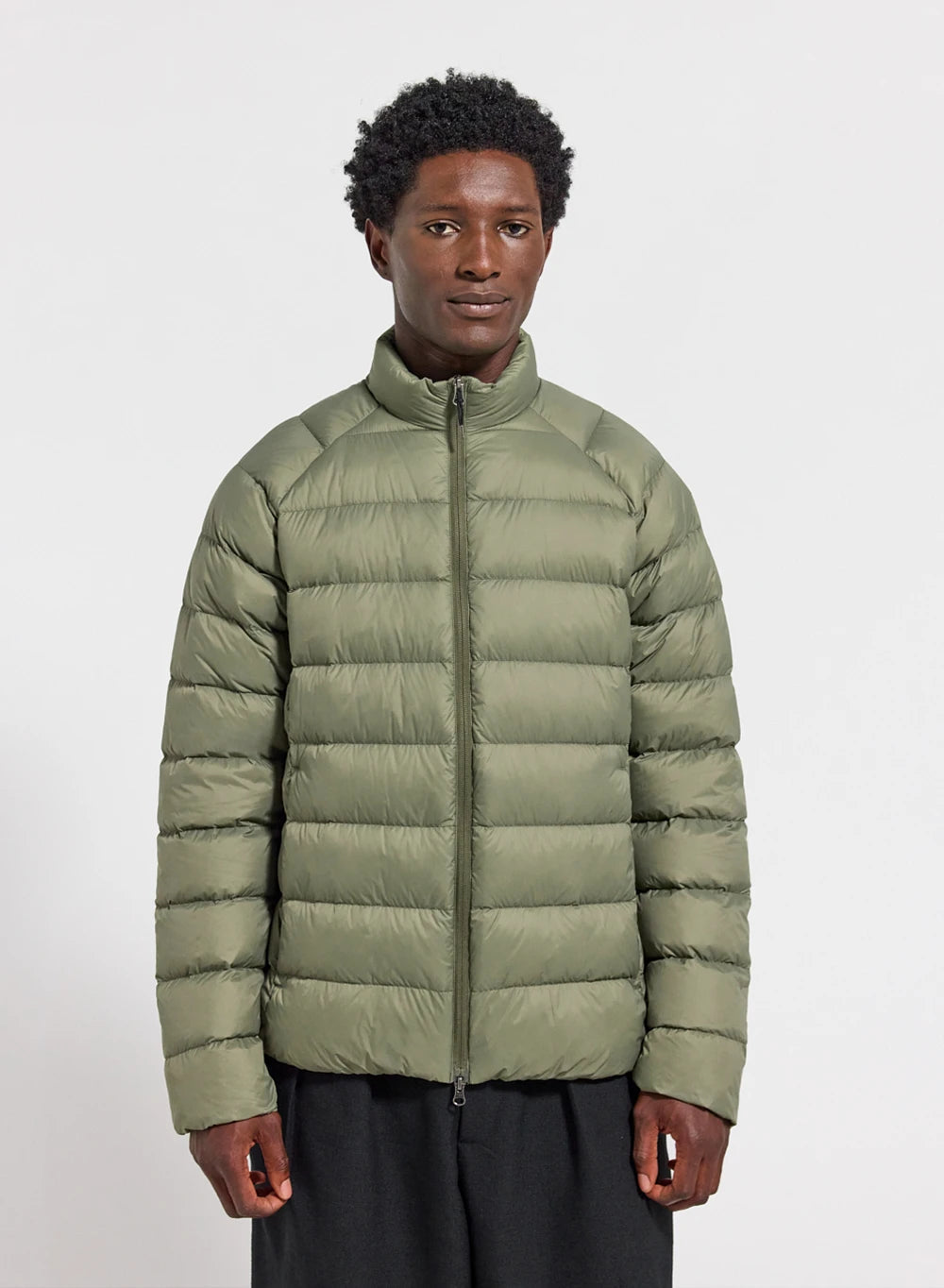 Lightweight men's down jacket Pyrenex Arial SC light khaki