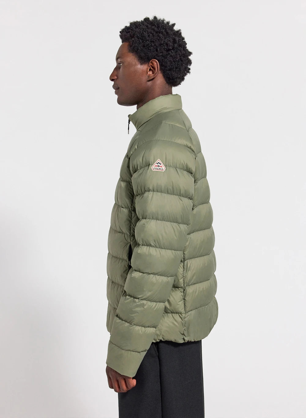 Lightweight men's down jacket Pyrenex Arial SC light khaki