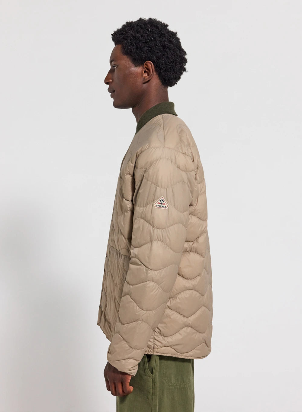 Men's extra-lightweight down jacket Pyrenex Handy light beige