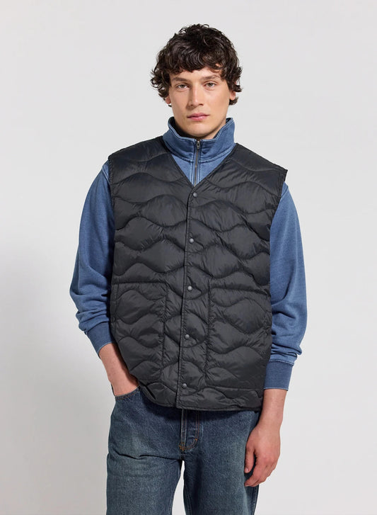 Ultra-lightweight men's sleeveless down jacket Pyrenex Handy Vest black
