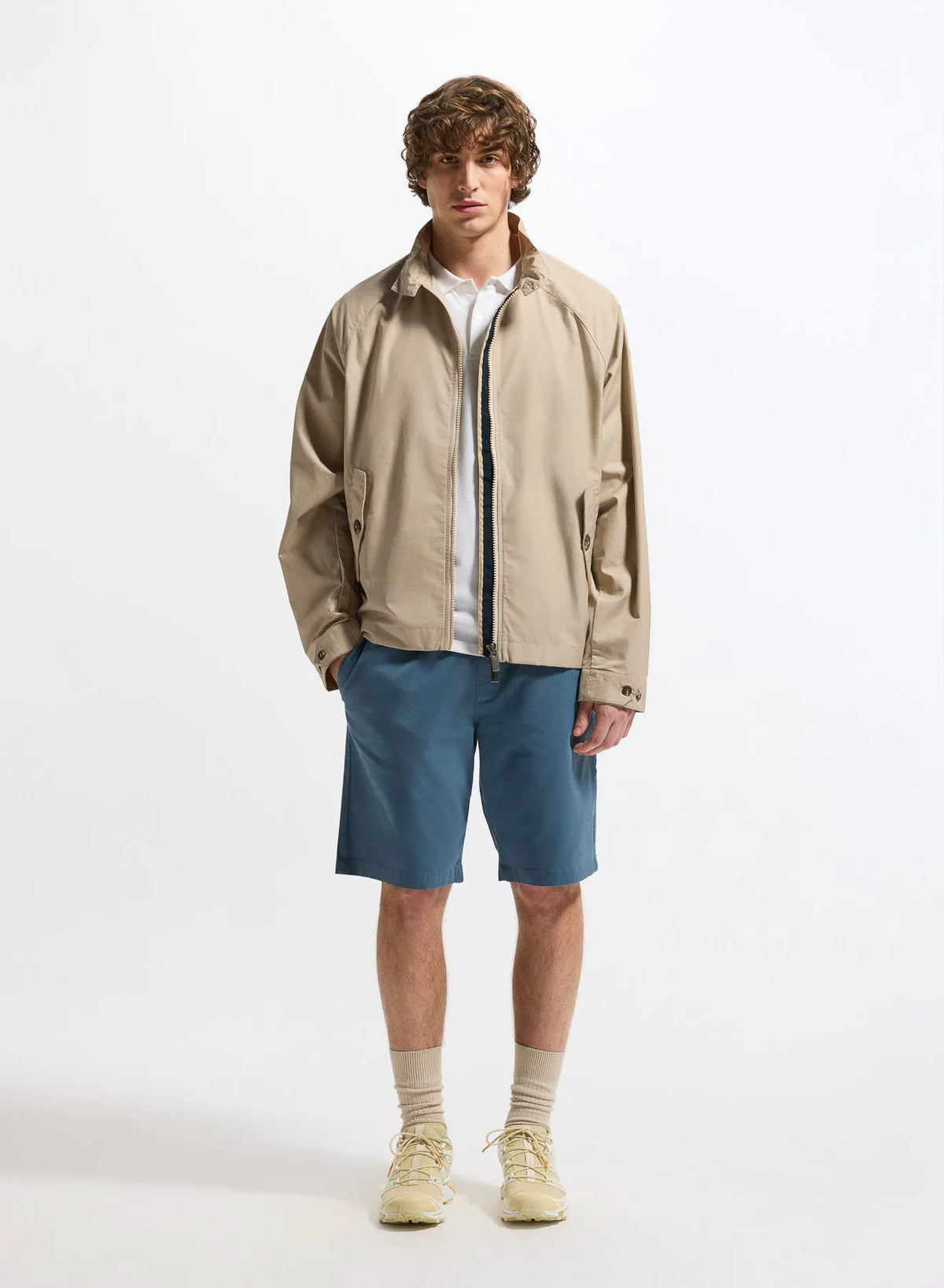 Men's mid-season jacket Pyrenex League beige