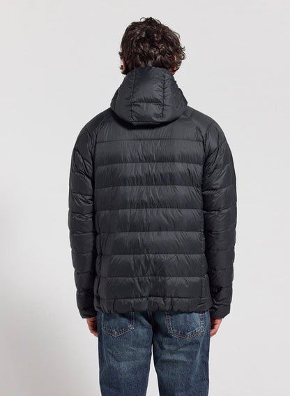 Ultra-lightweight hooded down jacket Pyrenex Guzet black