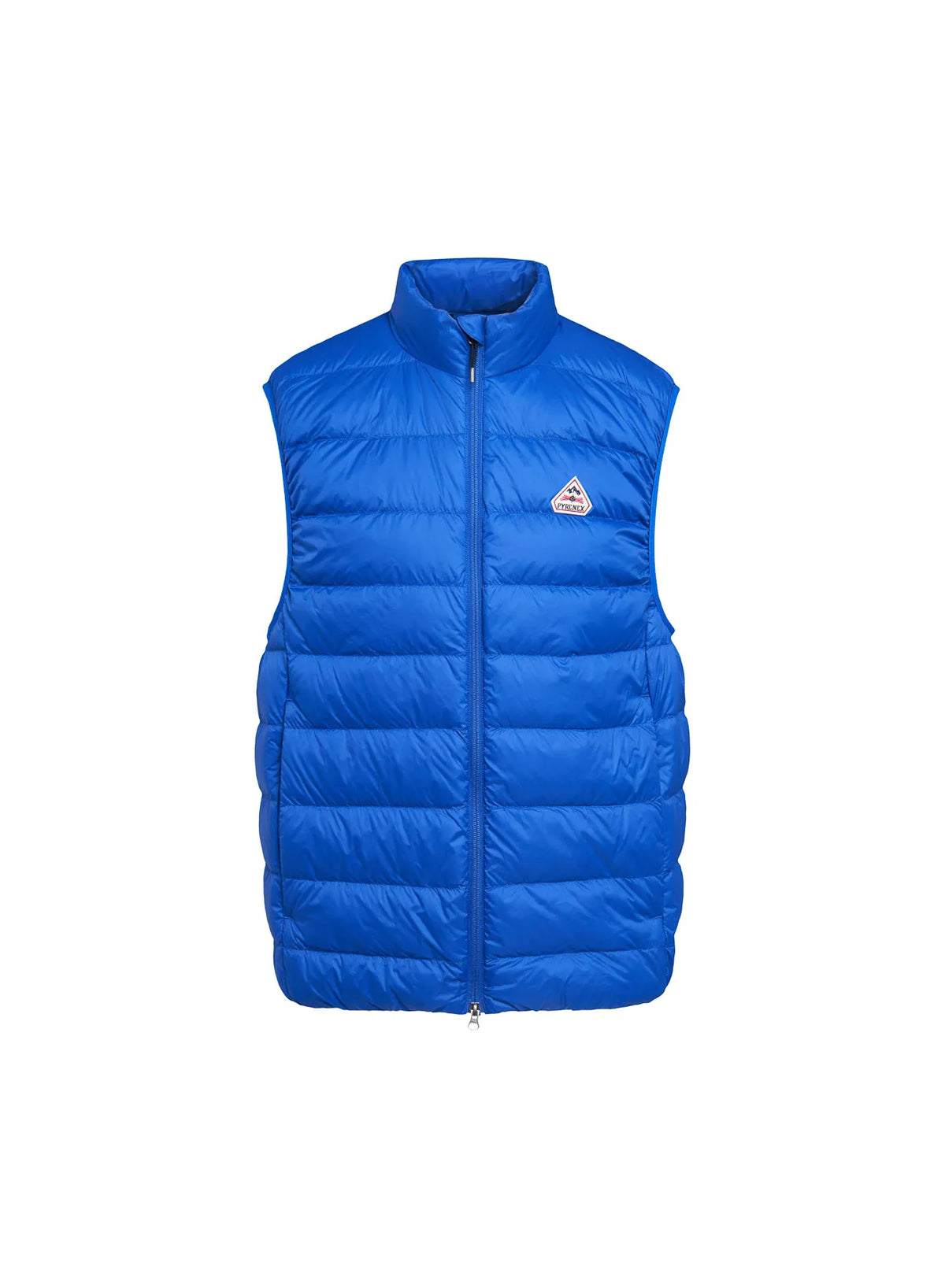 Lightweight sleeveless down gilet Pyrenex Guzet electric blue