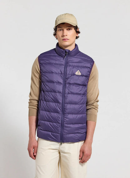 Pyrenex Guzet ultra-lightweight sleeveless down jacket purple