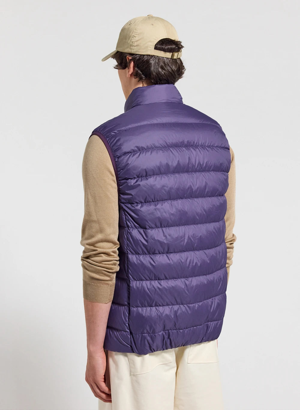 Pyrenex Guzet ultra-lightweight sleeveless down jacket purple