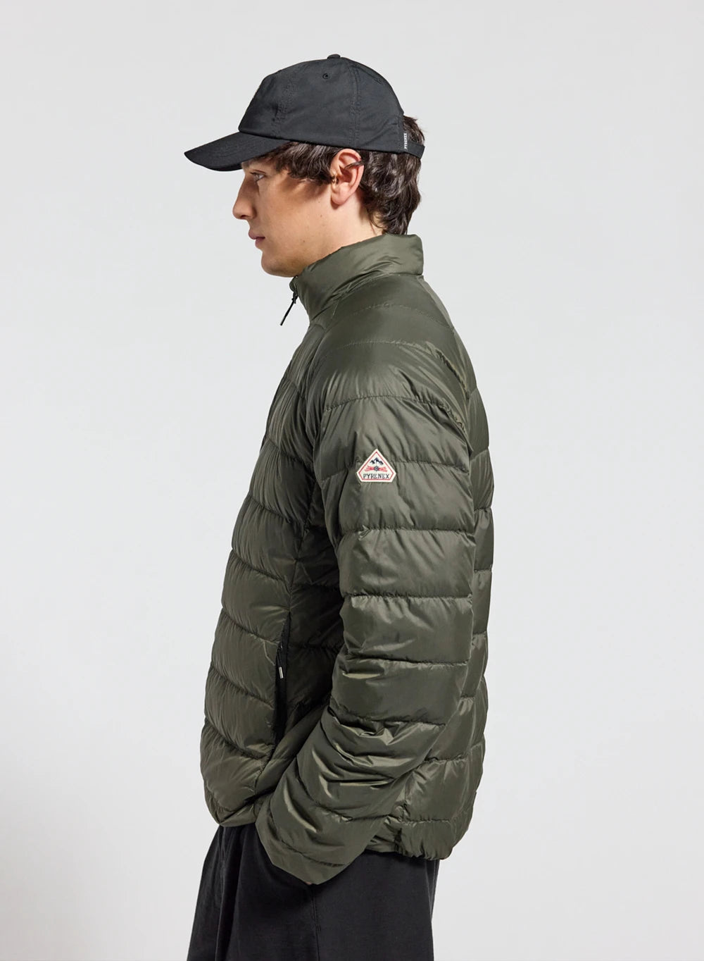 Pyrenex Guzet SC khaki green ultra-lightweight down jacket