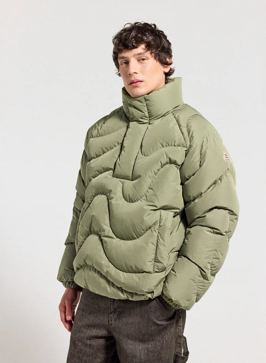 Unisex Pyrenex Cairns light khaki down jacket