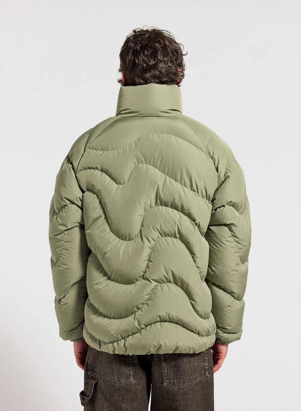 Unisex Pyrenex Cairns light khaki down jacket
