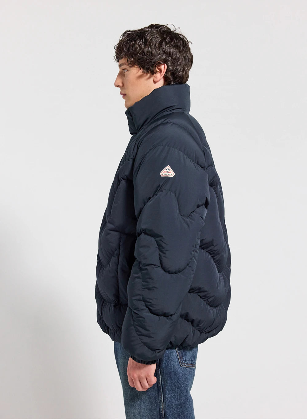 Unisex Pyrenex Cairns dark blue down jacket