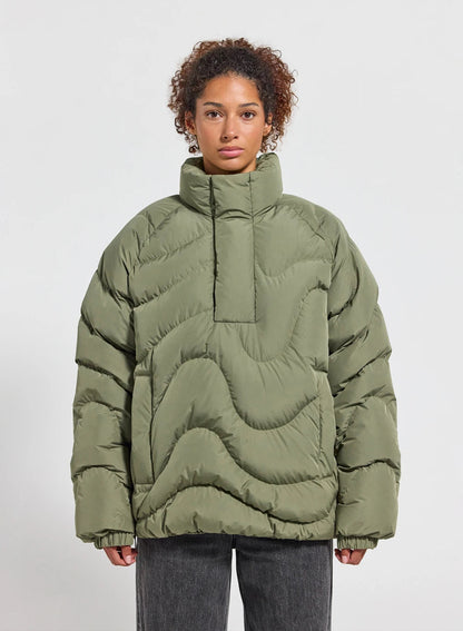 Unisex Pyrenex Cairns light khaki down jacket