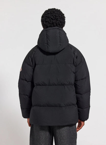 Pyrenex Retro Sten black unisex natural down jacket