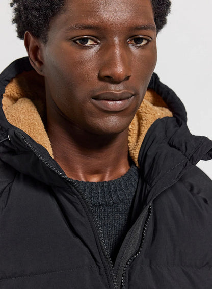 Pyrenex Retro Sten black unisex natural down jacket