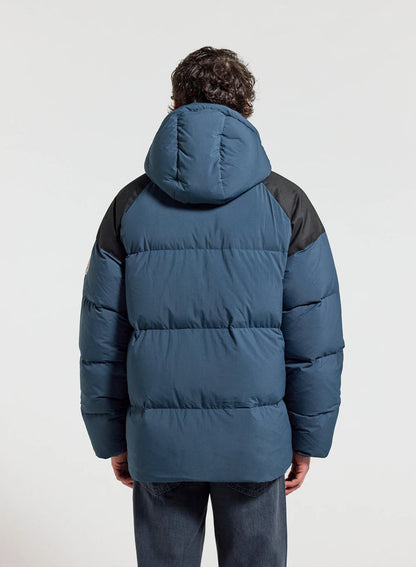 Pyrenex Retro Sten petrol blue unisex natural down jacket