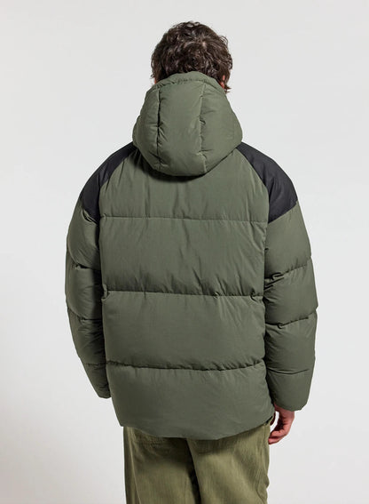 Pyrenex Retro Sten dark khaki unisex natural down jacket