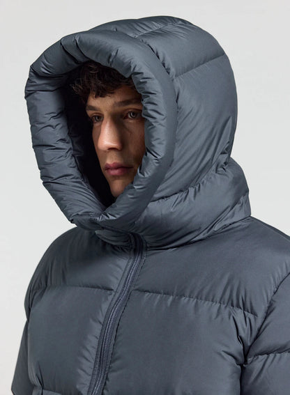 Pyrenex Barry Mat made in France dark blue down jacket