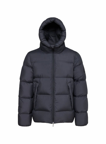 Pyrenex Barry Mat black made-in-France down jacket