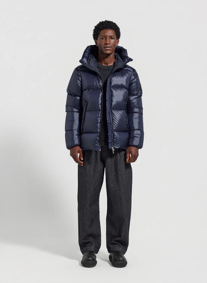 Made in France Pyrenex Barry 2 navy blue down jacket