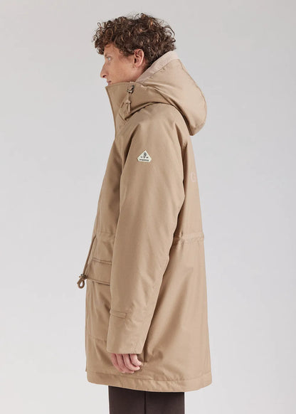 Men's winter parka Pyrenex x Supakitch PRK Light Taupe