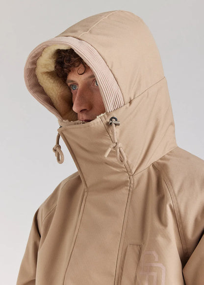 Men's winter parka Pyrenex x Supakitch PRK Light Taupe