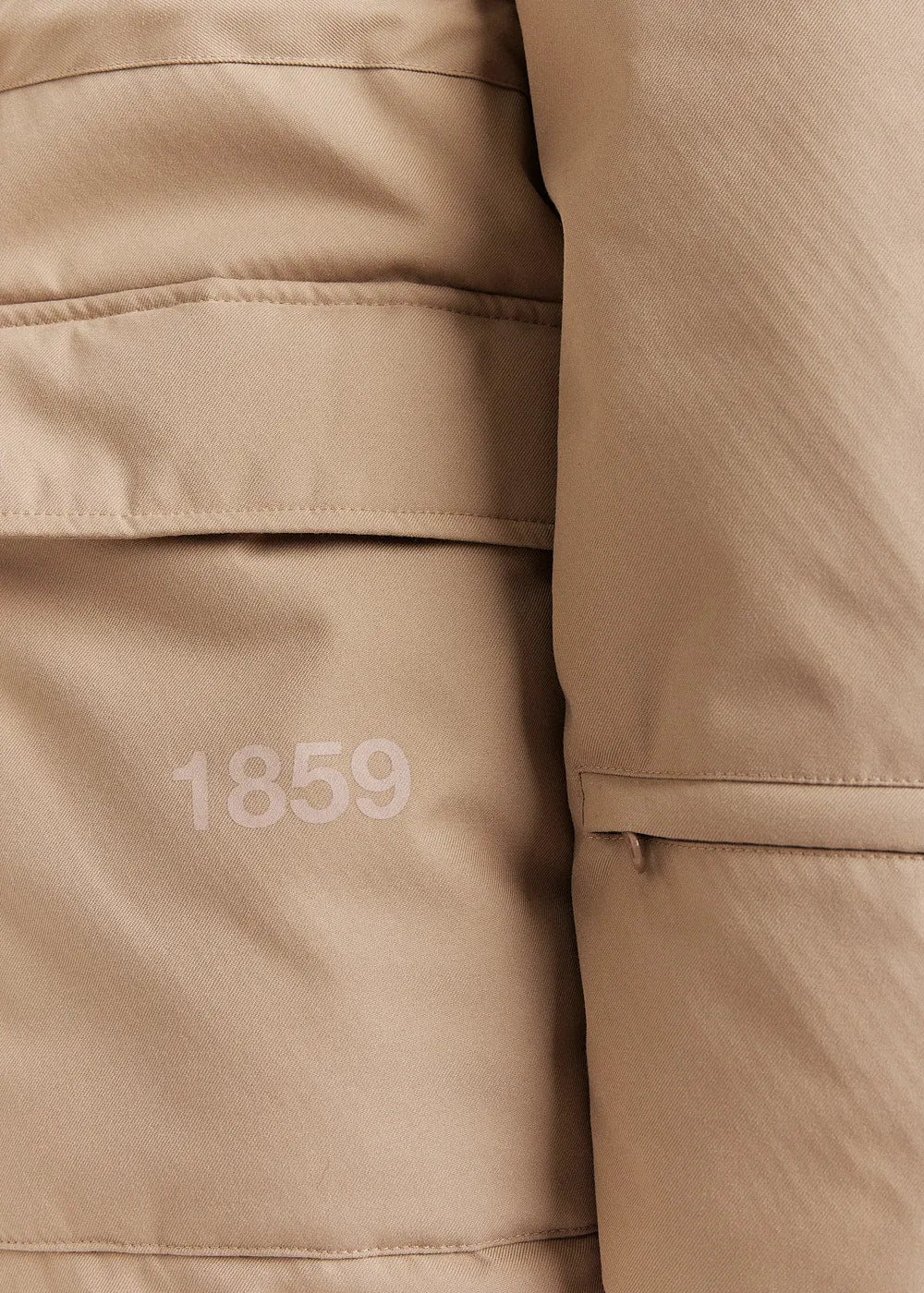 Men's winter parka Pyrenex x Supakitch PRK Light Taupe