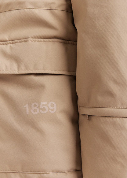 Men's winter parka Pyrenex x Supakitch PRK Light Taupe