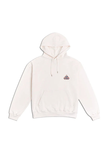 Pyrenex Journey Chalk unisex organic cotton hoodie