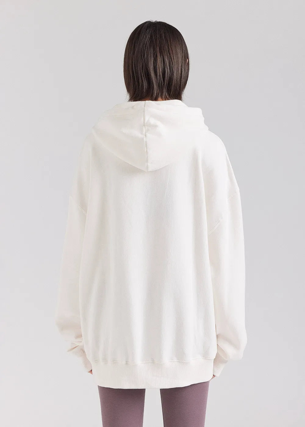 Pyrenex Journey Chalk unisex organic cotton hoodie