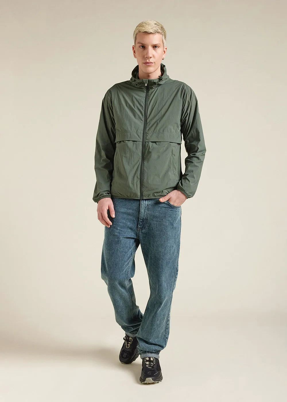 Ridge Jungle unisex hooded windbreaker