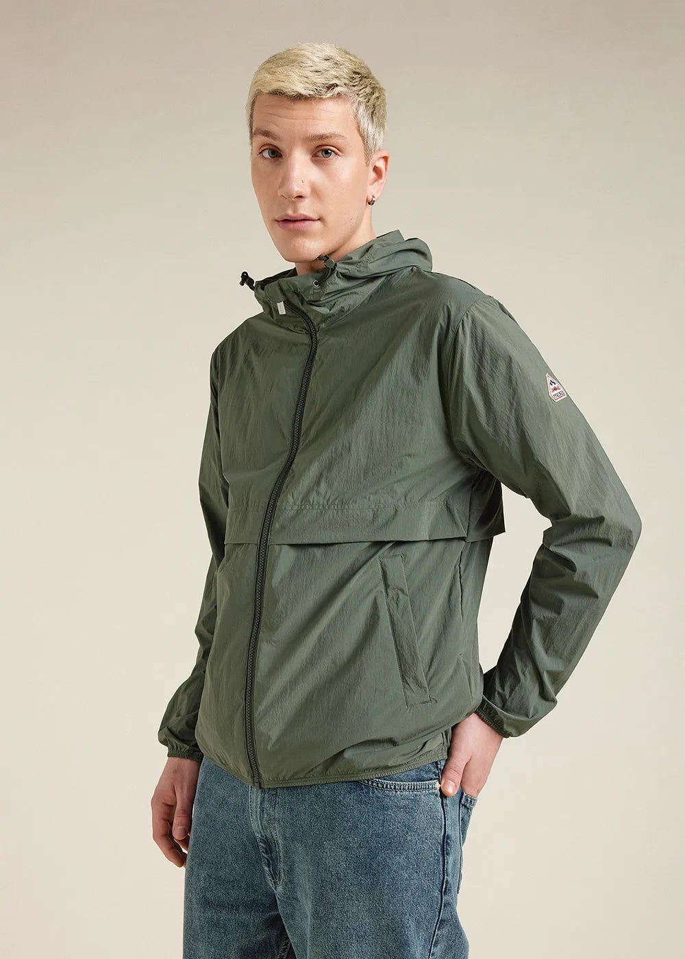 Ridge Jungle unisex hooded windbreaker