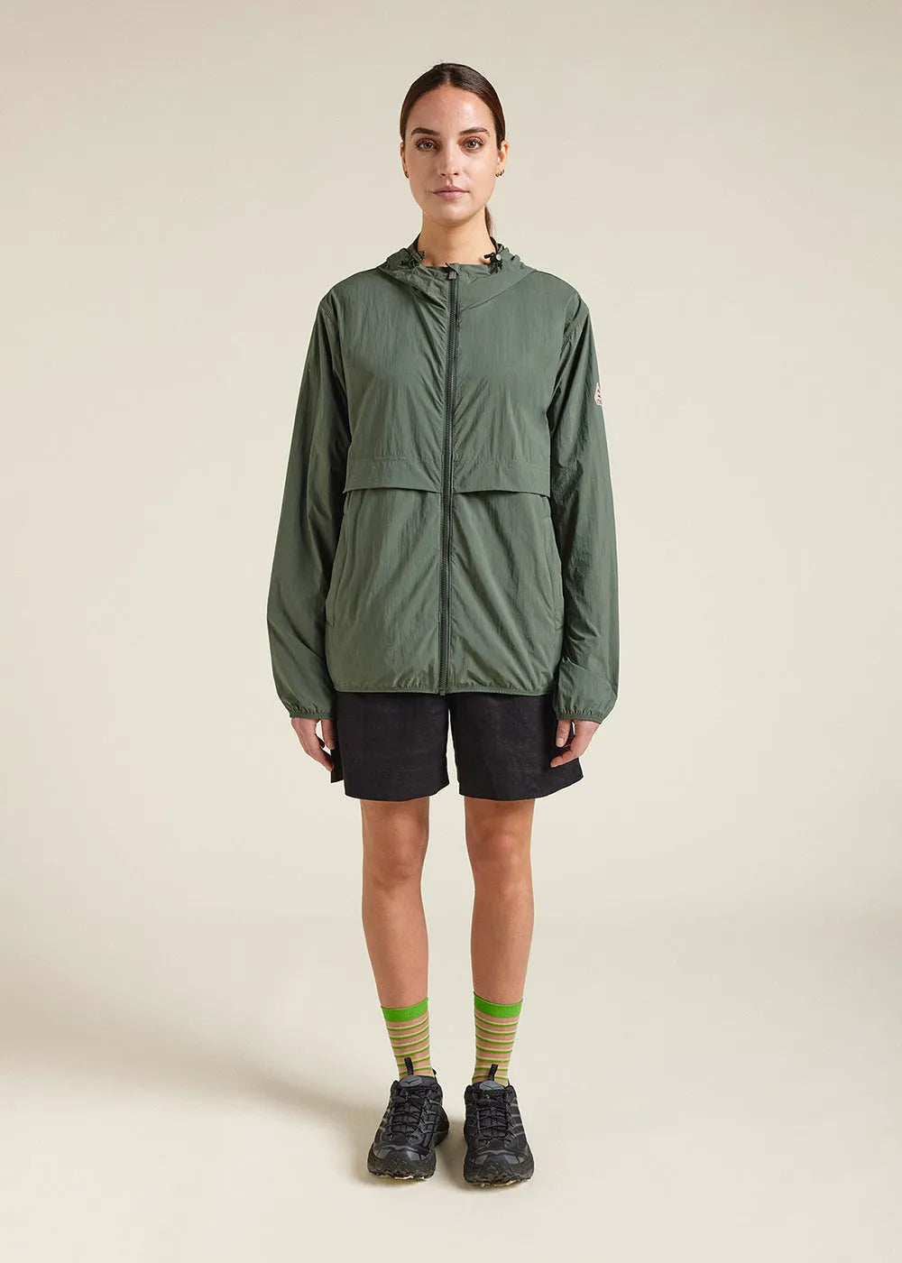 Ridge Jungle unisex hooded windbreaker