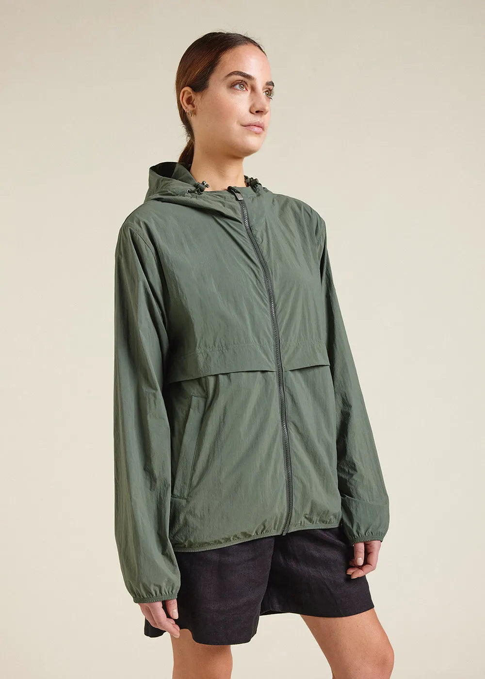 Ridge Jungle unisex hooded windbreaker