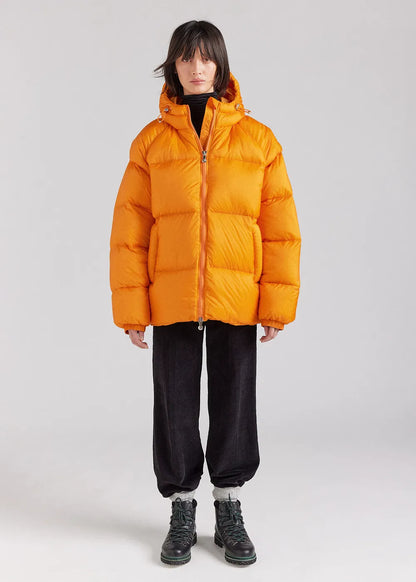 Unisex down jacket pyrenex Sten ripstop cadmium yellow