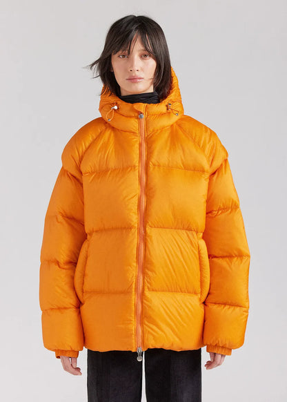 Unisex down jacket pyrenex Sten ripstop cadmium yellow
