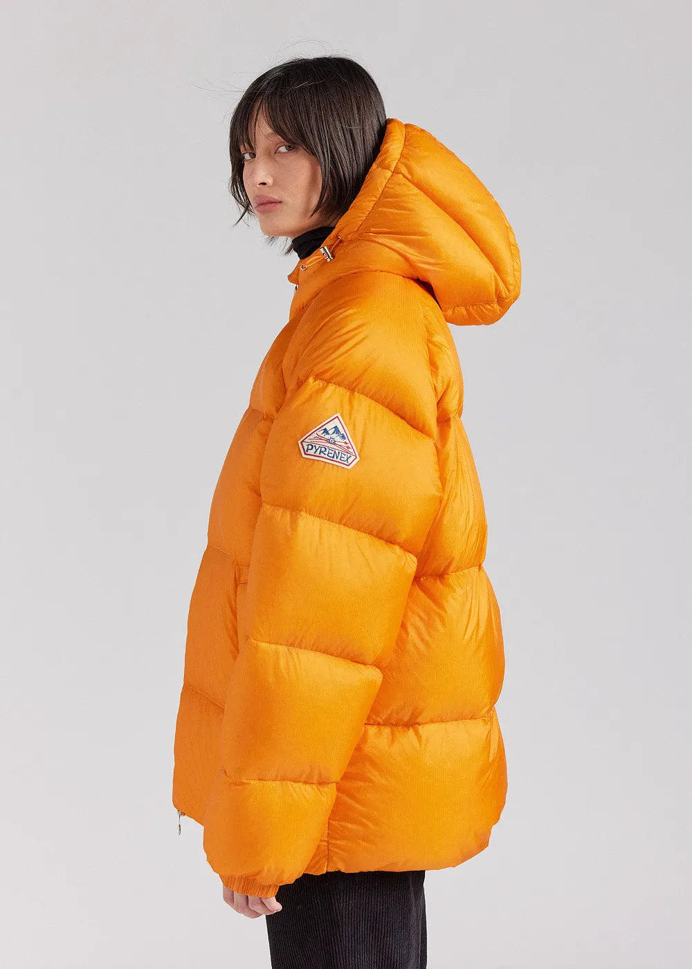 Unisex down jacket pyrenex Sten ripstop cadmium yellow