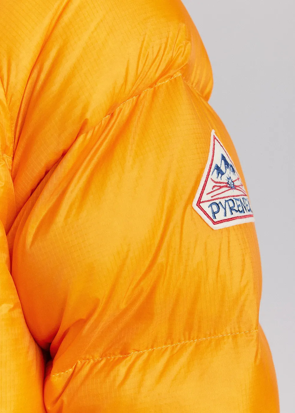 Unisex down jacket pyrenex Sten ripstop cadmium yellow