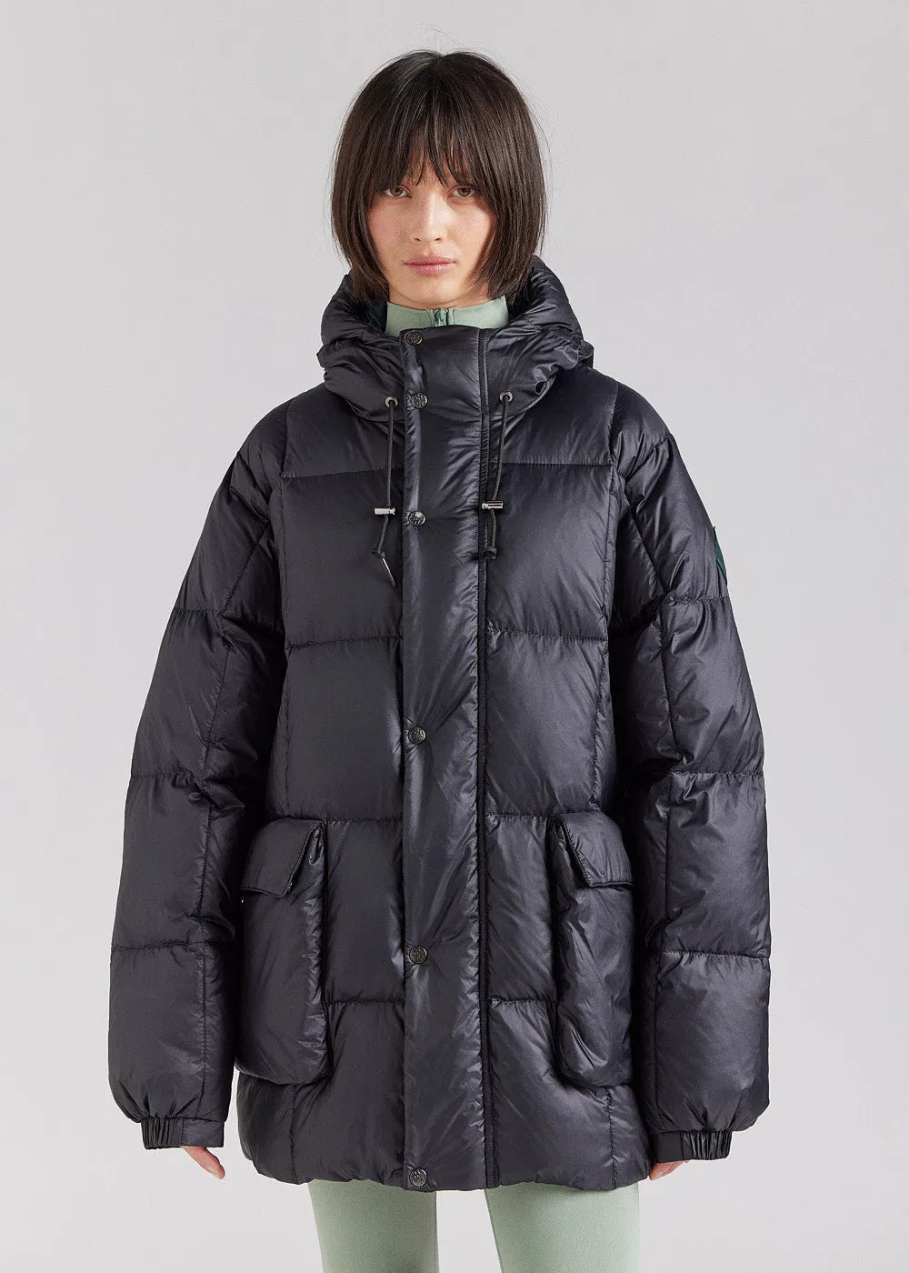 Unisex down jacket Audoubert Pyrenex x Paraboot black