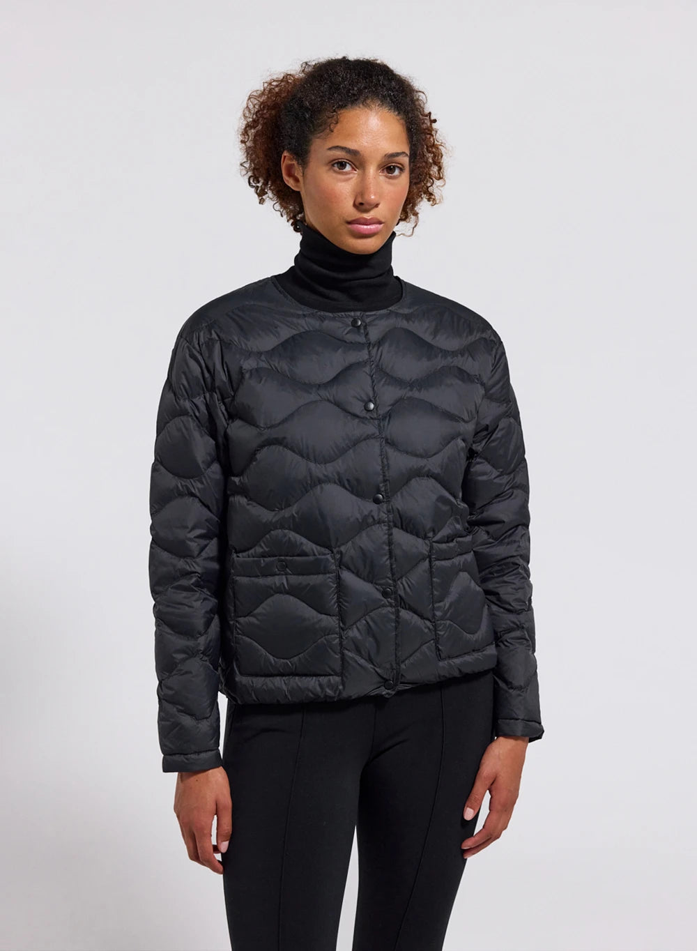 Pyrenex Orite black ultra-lightweight women's down jacket