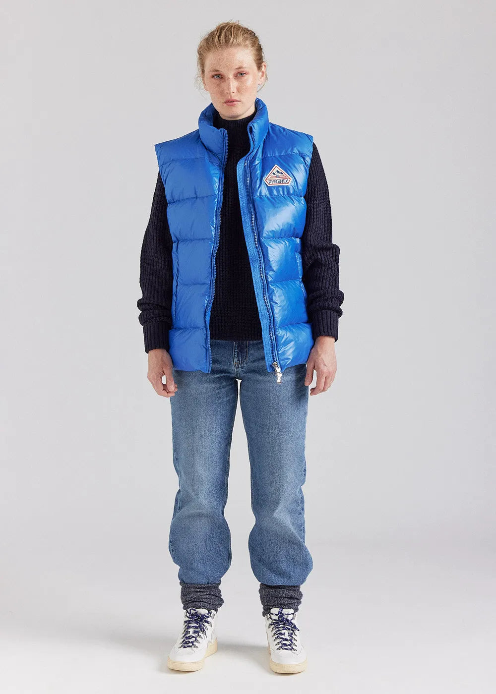 Unisex sleeveless down jacket Pyrenex John Adriatic
