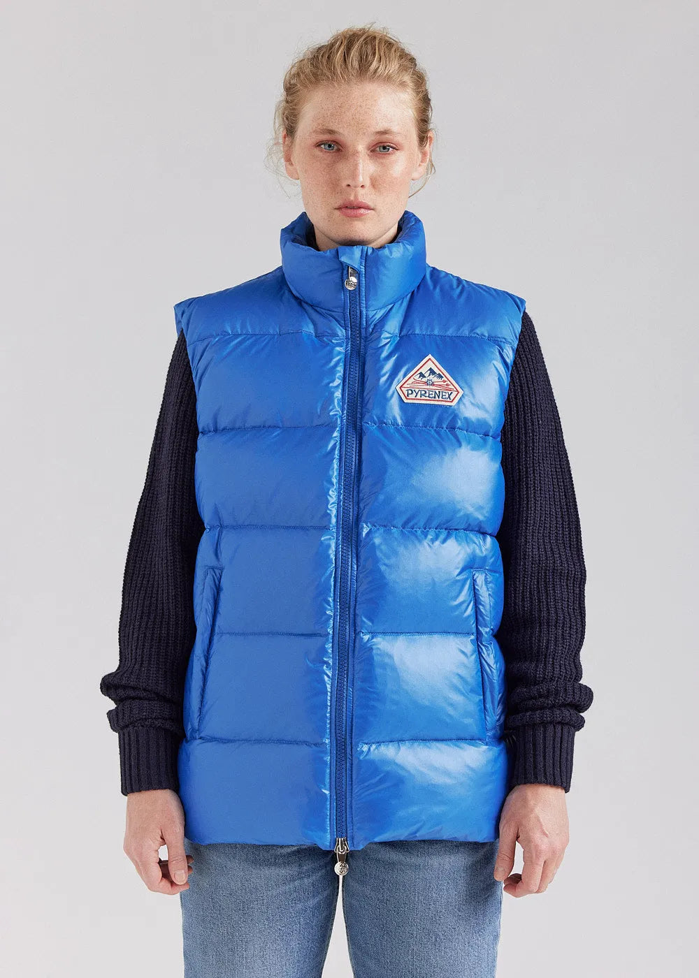 Unisex sleeveless down jacket Pyrenex John Adriatic