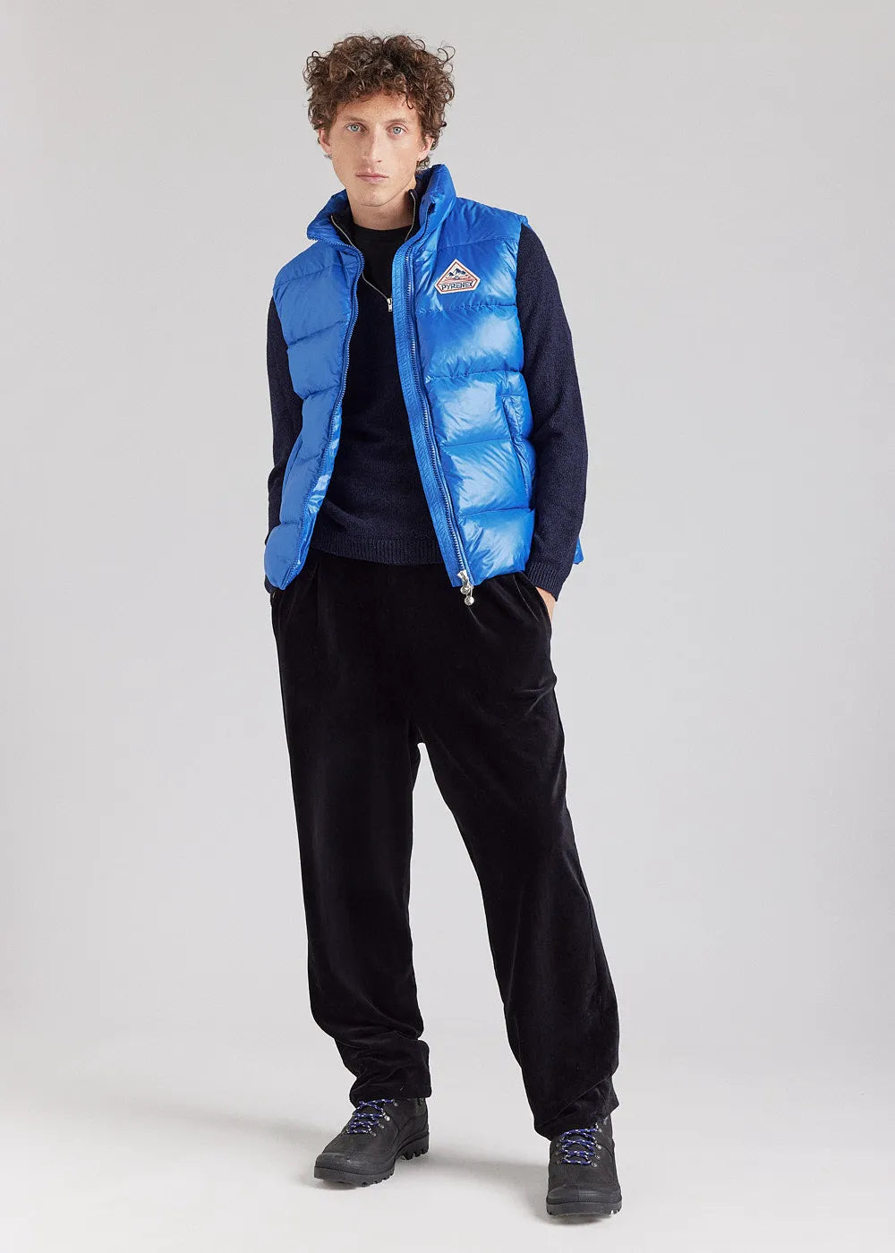 Unisex sleeveless down jacket Pyrenex John Adriatic