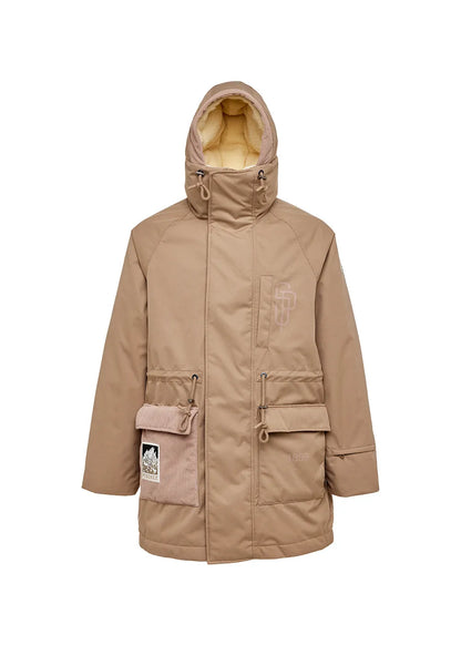 Men's winter parka Pyrenex x Supakitch PRK Light Taupe