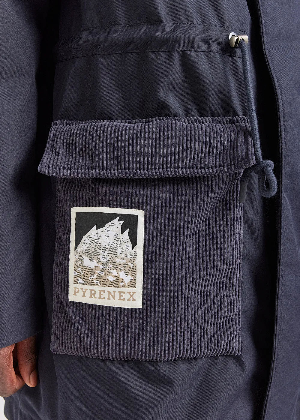 Men's winter parka Pyrenex x Supakitch PRK Deep Ink