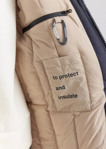Men's winter parka Pyrenex x Supakitch PRK Deep Ink
